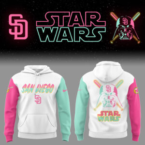 Padres Baseball 2025 Limited "Padres x Star Wars" City Connect Hoodie Gifts For Baseball Fans