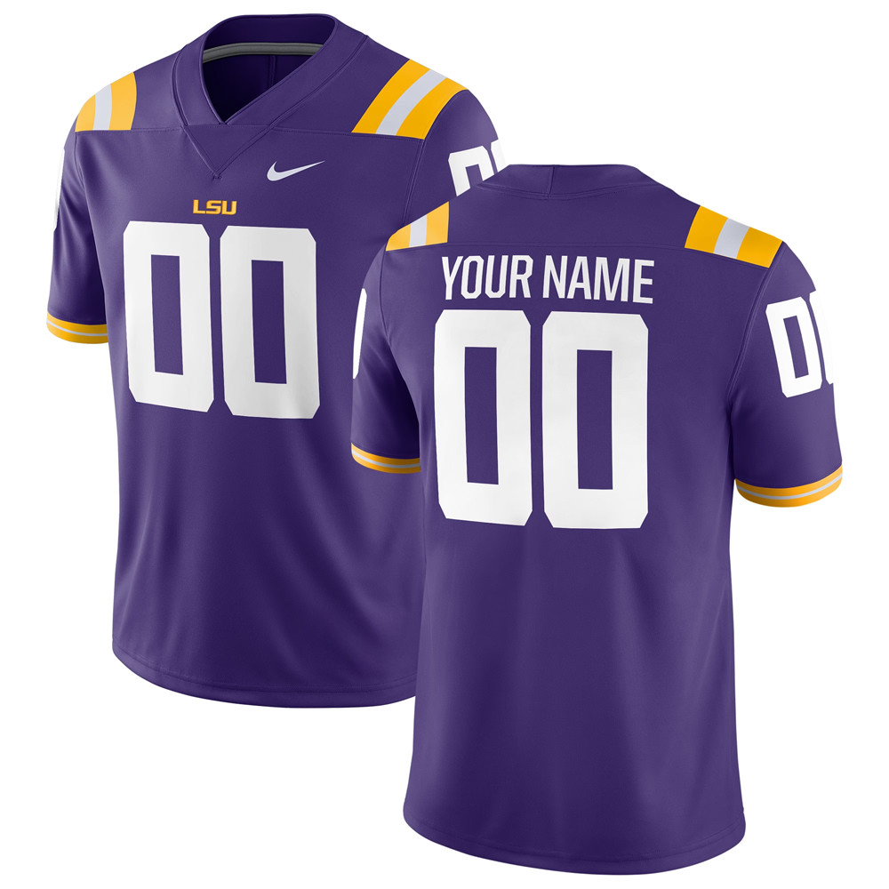 Personalized Lsu Tigers Jersey Football Related Gifts For Dad
