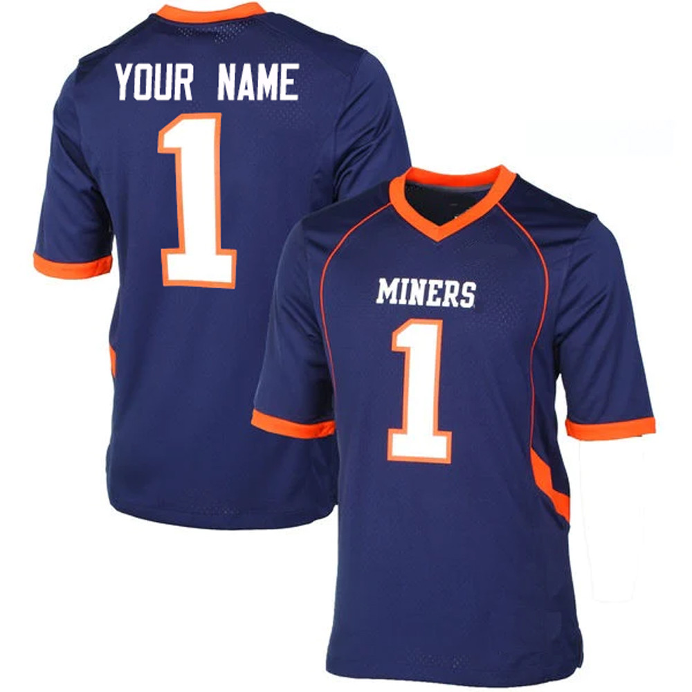 Personalized Utep Miners Jersey Fathers Day Presents