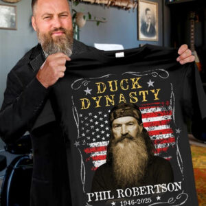 Phil Robertson 1946 2025 Duck Dynasty Shirt Gifts For Hunting Lovers