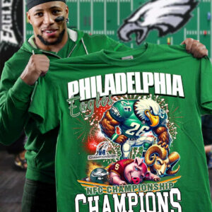Philadelphia Eagles Championship Shirt 2024 2025 NFC Championship Eagles Fan Gifts