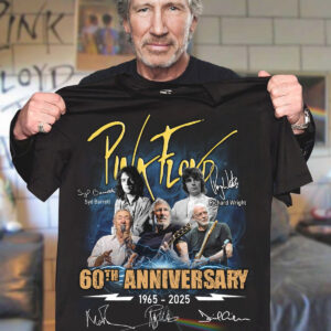 Pink Floyd 2025 60Th Anniversary Shirt Signature Thank You For The Memories Gifts For Fans