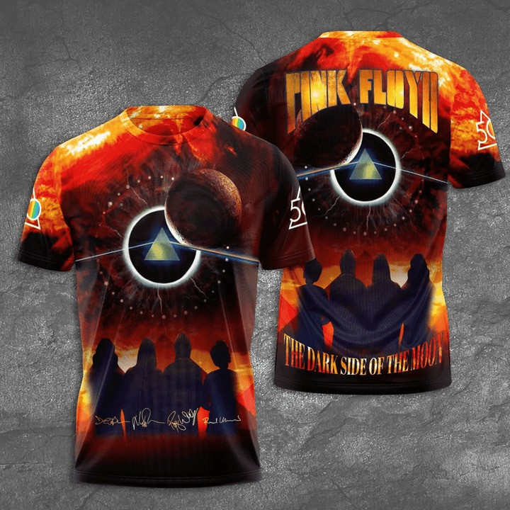 Pink Floyd The Dark Side Of The Moon 3D Tshirt Gift For Fans