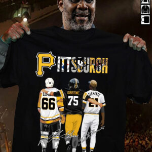 Pittsburgh Pirates Steelers Penguins T-Shirt Best Gifts For Baseball Fans