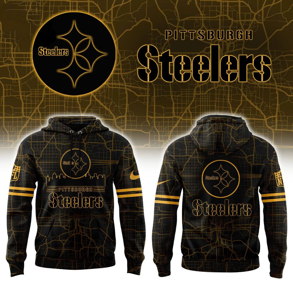 Pittsburgh Steelers Skyline Special New Edition Hoodie Gifts For Football Fan