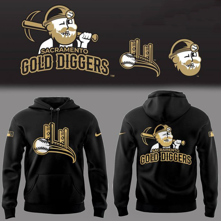 Sacramento River Cats Gold Diggers 2025 Hoodie Gift For Basketball Lover