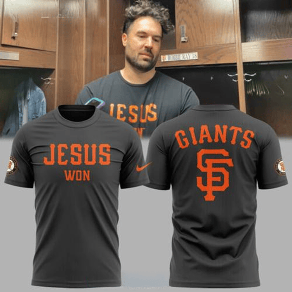 San Francisco Giants x Jesus Won 2025 Limited Edition T-Shirt San Francisco Giants Merch