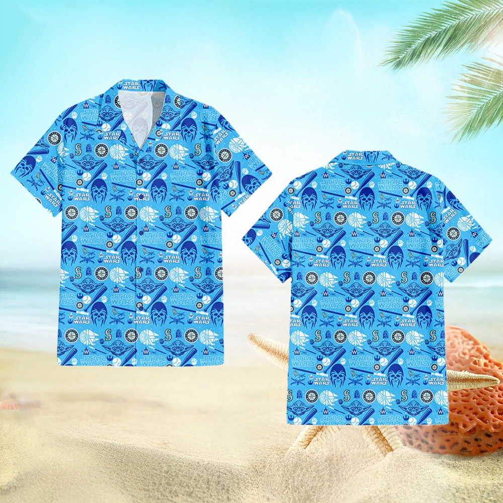 Seattle Mariners x Star Wars Hawaii Shirt Unique Gifts For Dad