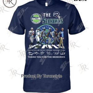 Seattle Seahawks 50th Anniversary Thank You For The Memories T-Shirt