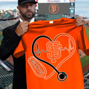 SF Giants Nurses Night T-Shirt Honor Nurses Day Baseball Gifts For Giants Fans