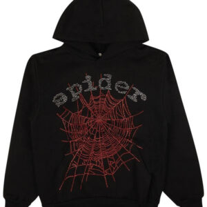 Sp5der Hoodie Black Red 555 Spider Web Hoodie Apparel Merchandise Gift Ideas