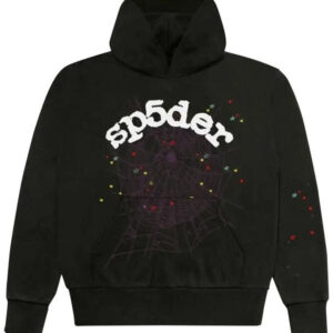 Sp5der Logo Hoodie Sweatshirt Black 555 Spider Worldwide Young Thug Hoodie Apparel