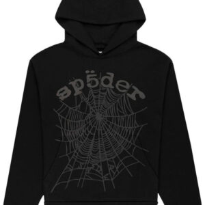 Sp5der Phantom Web Hoodie Black Spider Worldwide Young Thug Merch Apparel