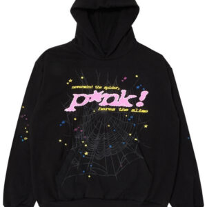 Sp5der Pnk Hoodie Black 555 Spider Web Hoodie Apparel Merchandise Great Gifts