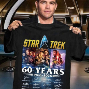 Star Trek 20 Years 1966-2026 Thank You For The Memories T-Shirt Gifts For Fans For Dad