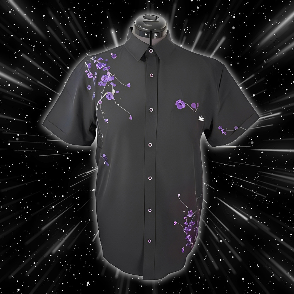 Star Wars Celebration Japan 2025 Merch Cherry Blossom Logo Button Up Shirt Fans Gifts