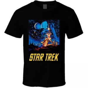Star Wars Star Trek Mashup Parody Funny Joke Nerd T-Shirt Gift For Adults