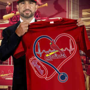 St.Louis Cardinals Nurses Night T-Shirt Honor Nurses Baseball Lovers Gifts For Fans