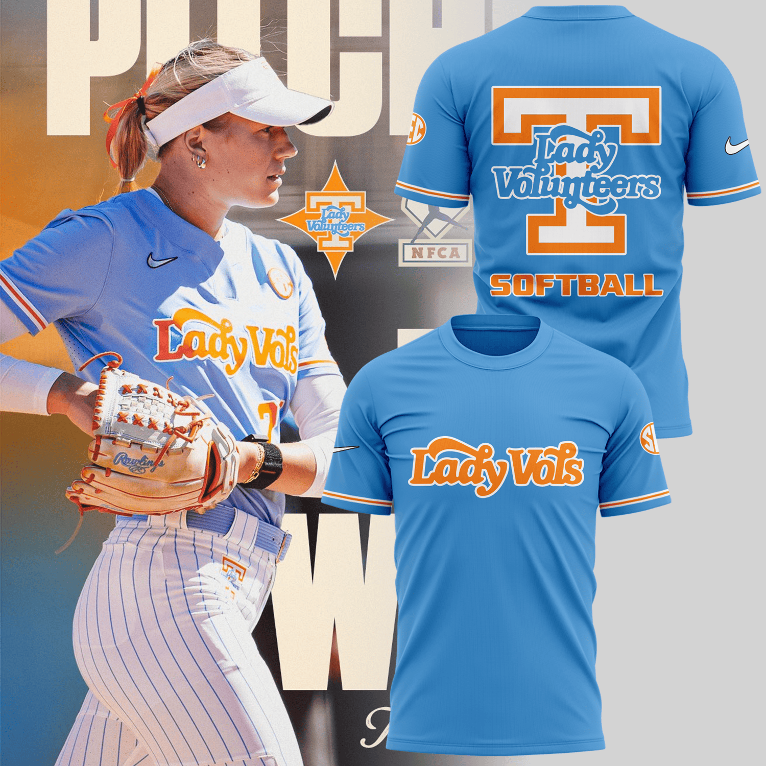 Tennessee Lady Volunteers Softball  Edition 2025 Tshirt Best Gifts For Softball Lovers