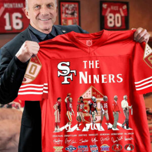 The SF San Francisco 49Ers Niners 80Th Anniversary Jersey Thank You For The Memories