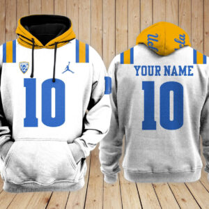 UCLA Bruins football NCAA Custom 3D Hoodie PT19176