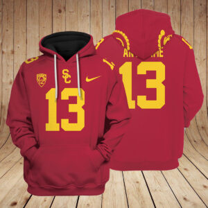 USC Trojans NCAA Custom 3D Hoodie PT19117