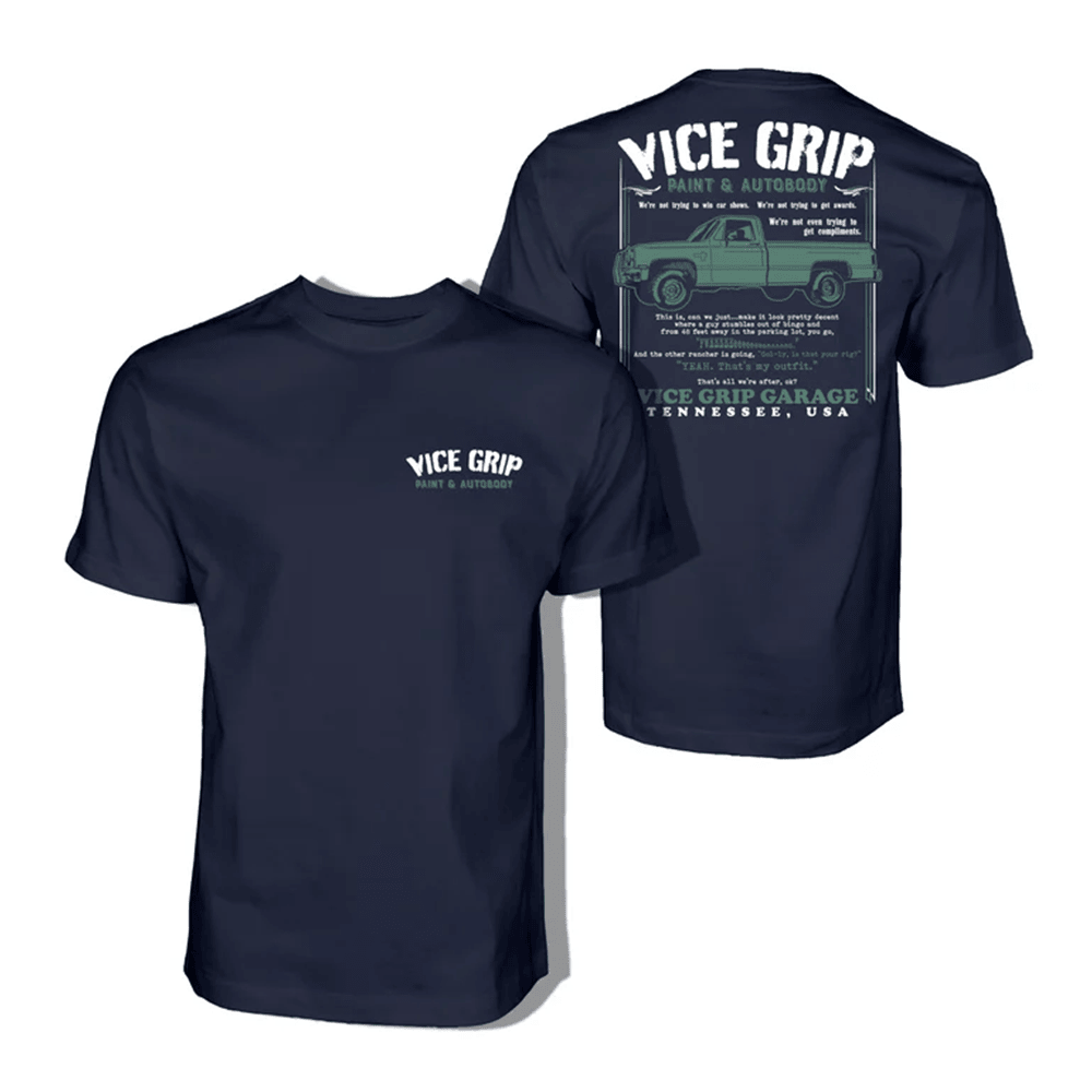 Vice Grip Garage Merch VGG Autobody T-Shirt Father In Law Gifts Dad's Day
