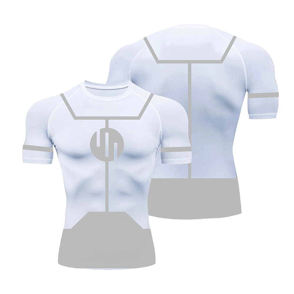 Viltrumite Compression Shirt Conquest Viltrumite Rash Guard Short Sleeve Gift Idea for Him
