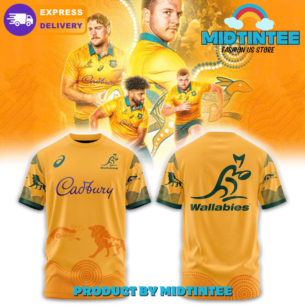 Wallabies Lions Tour 2025 Home  Edition Shirt