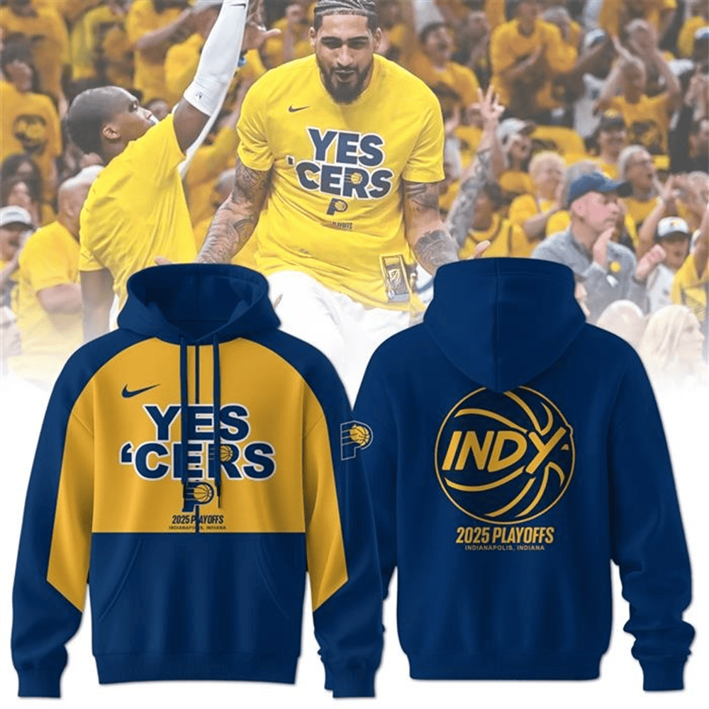 Yes Cers Pacers Hoodie Father's Day Gifts For Basketball Fan